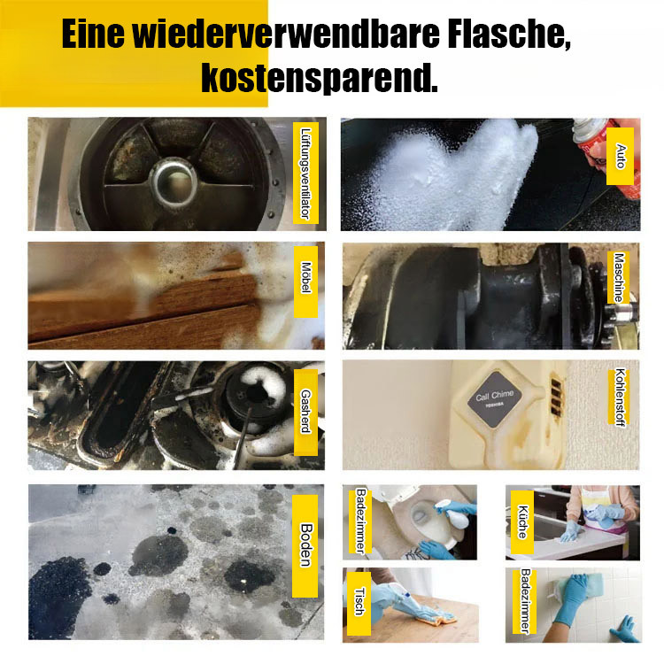 【Nur für kurze Zeit: 1 kaufen, 1 gratis】Multifunktionaler Schaumreiniger