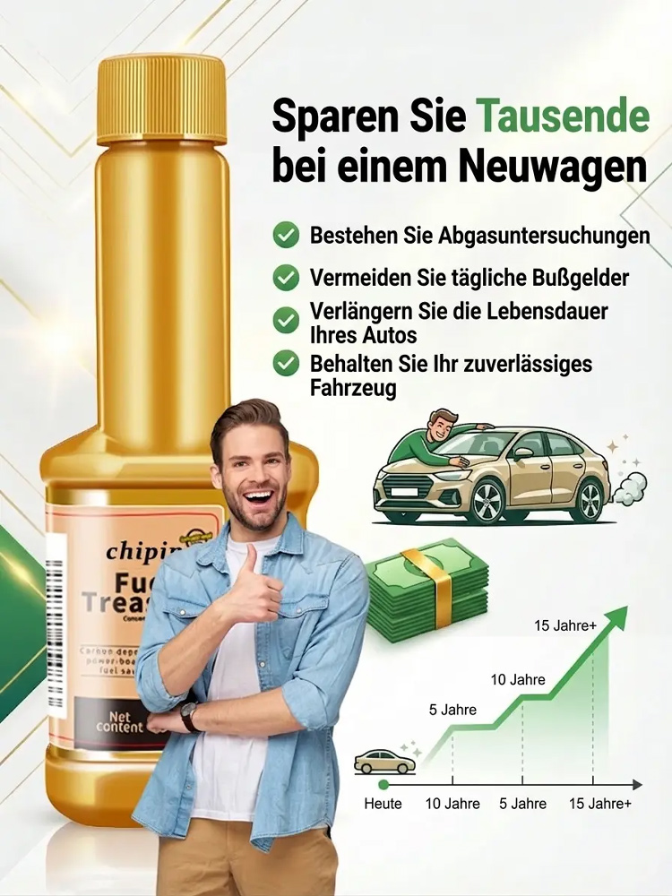 Kraftstoffspar Additiv | Motor Reiniger & Spritsparer