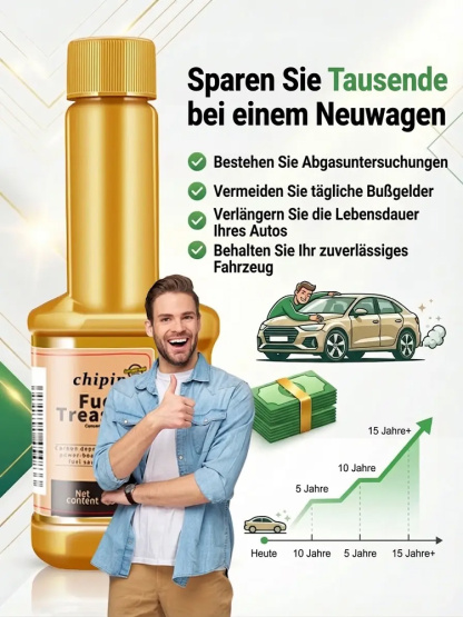 Kraftstoffspar Additiv | Motor Reiniger & Spritsparer