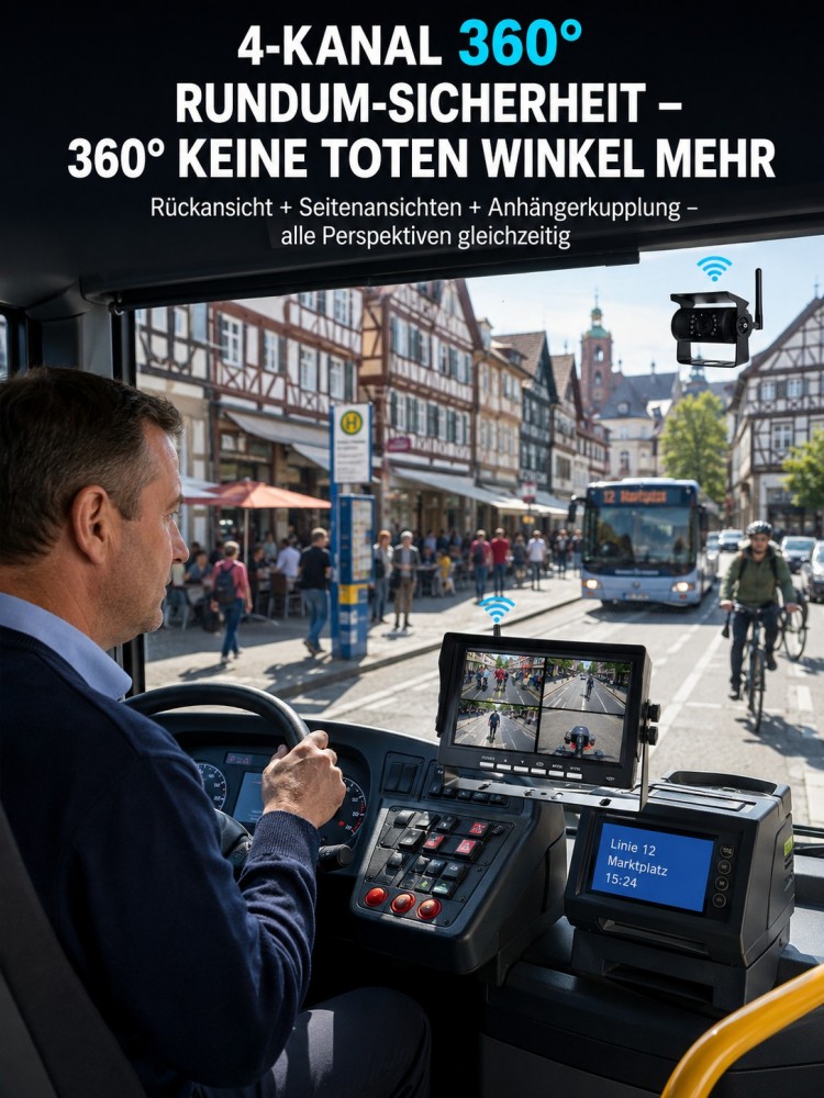 🚗 NEUE 2026 RÜCKFAHRKAMERA + DASHBOARD – ZWEI IN EINEM! 🔥