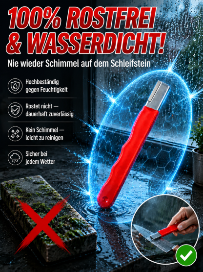 Professioneller Messerschärfer aus Wolframstahl – Scharf in 3 Sekunden, für alle Messer & Scheren, 3 Jahre Garantie