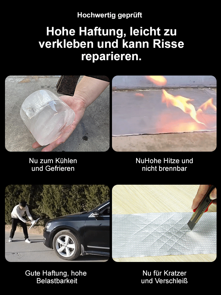 【Riss-Killer】Ein starkes, wasserdichtes Butylband zum sofortigen Abdichten von Lecks