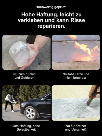 【Riss-Killer】Ein starkes, wasserdichtes Butylband zum sofortigen Abdichten von Lecks