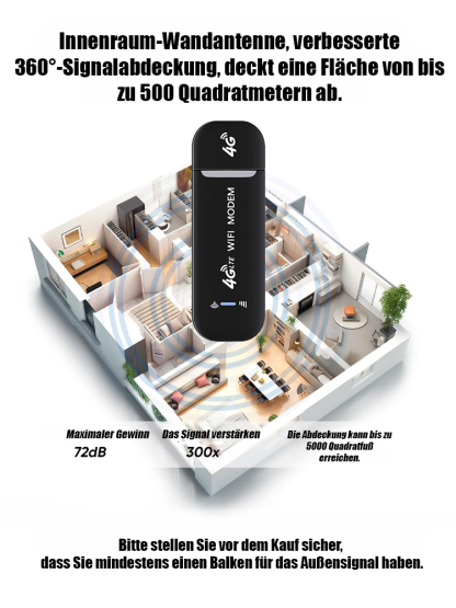 Drahtlose Netzwerkkarte tragbares WLAN.