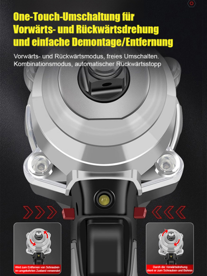 🔧 Entfesseln Sie die Kraft: Der Hochleistungs-Bürstenlose Lithium-Ionen-Schlagschrauber 🔋