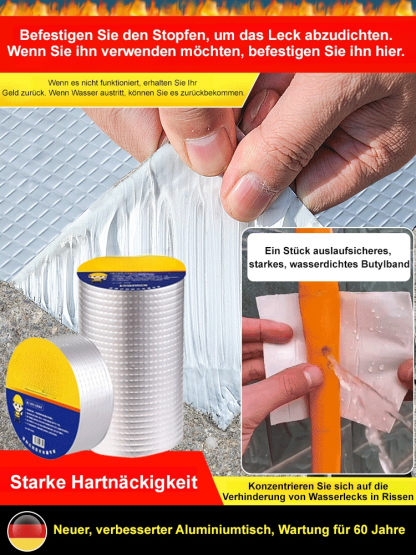 【Riss-Killer】Ein starkes, wasserdichtes Butylband zum sofortigen Abdichten von Lecks