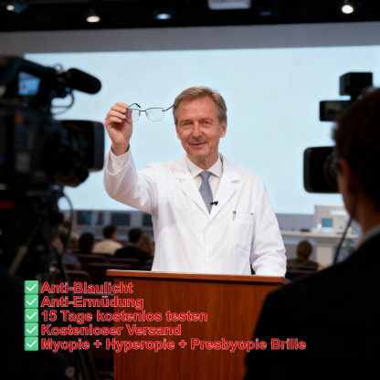 Intelligente Zoom-Lesebrille