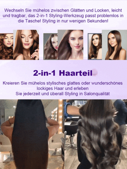 Von erfahrenen Friseuren empfohlene Haarglätter. 15 Tage kostenlos testen.