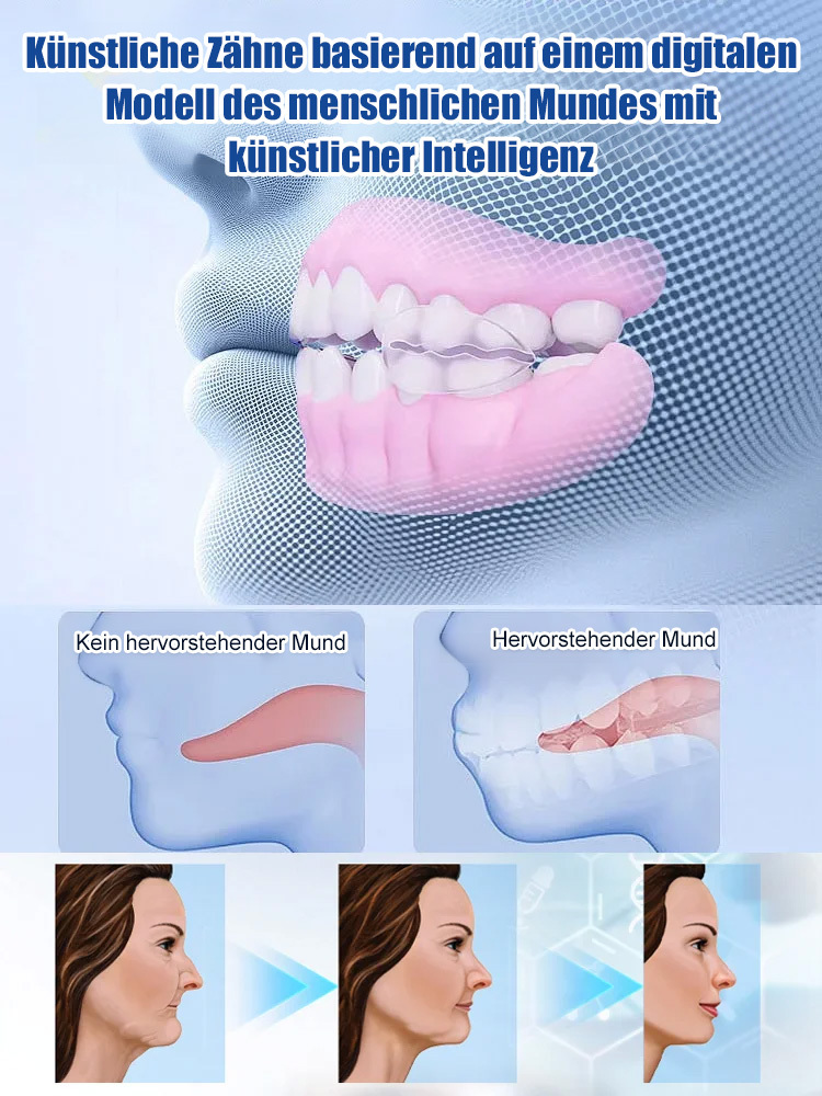 Empfohlen von der American Dental Association : Perfektes Lächeln Zahnprothese 