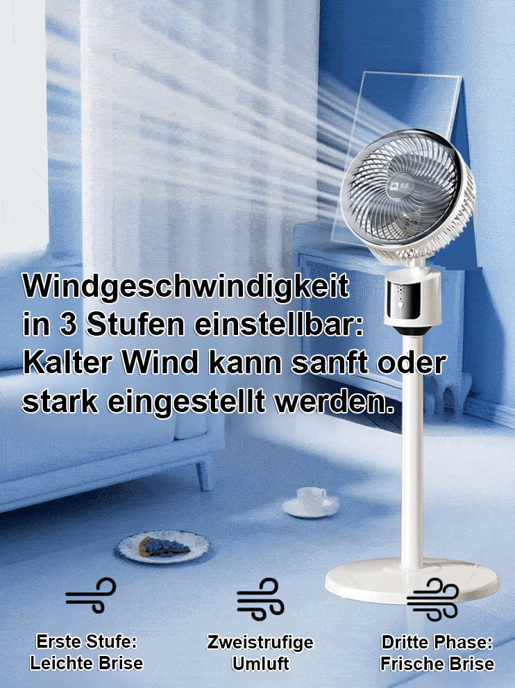 Umluftventilator für den Sommer 