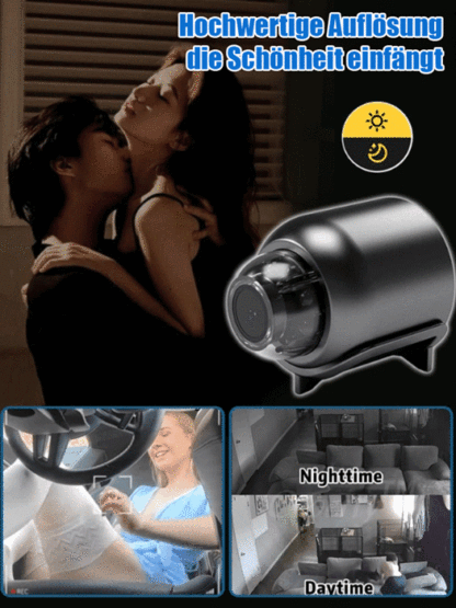 So groß wie eine Sojabohne, unauffällig, kann überall aufgestellt werden