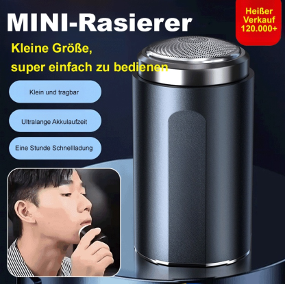 Vollständig waschbar, beenden Sie die Rasur in 3 Sekunden 