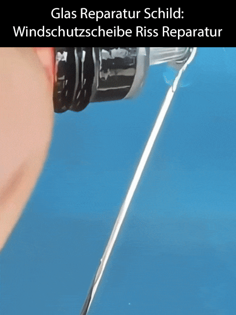 Universelle Reparatur von Autoglasrissen【HU (TÜV) bestehen】