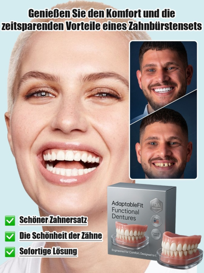 Eine Sekunde zu tragen, helfen Sie haben gesunde und schöne Zähne.