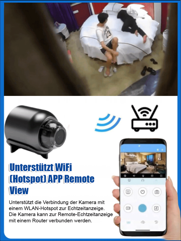 So groß wie eine Sojabohne, unauffällig, kann überall aufgestellt werden