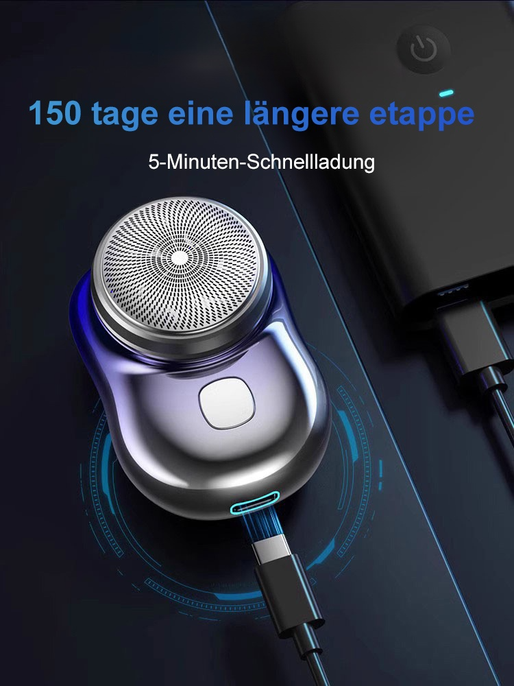 Sauberes Rasierergebnis, schmerzfrei, keine Schnitte, kein Lärm！15 Tage kostenlose Testphase！
