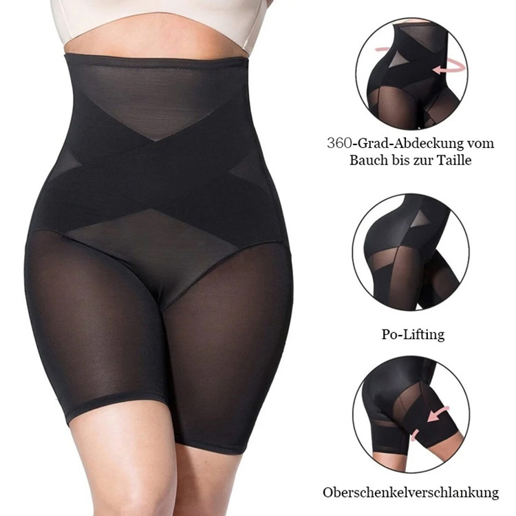 Hoch taillierte, hüftstraffende Shapewear-Hose für Frauen
