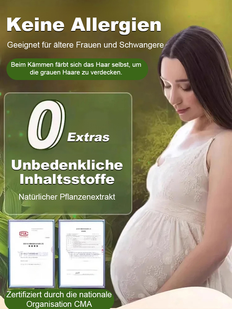 Graues Haar wird schwarz, verhindert Haarausfall, 15 Tage kostenlose Probe