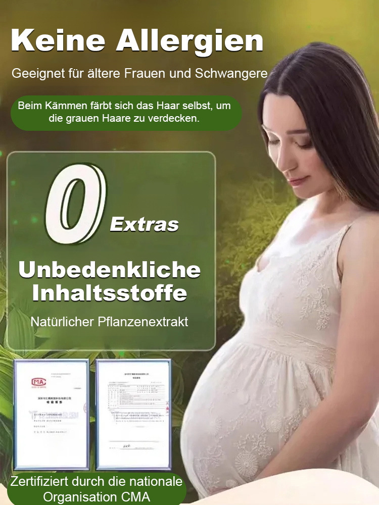 Graues Haar wird schwarz, verhindert Haarausfall, 15 Tage kostenlose Probe