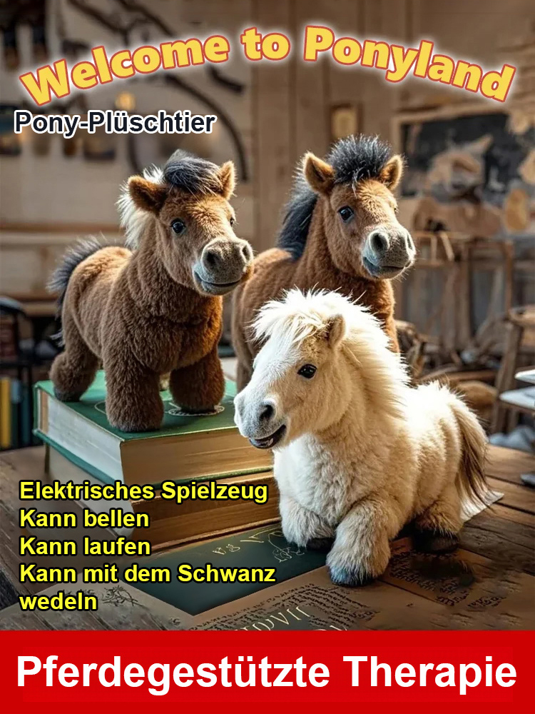Roboter-Plüschpony