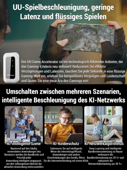 5G-WLAN, unbegrenztes Datenvolumen, lebenslange kostenlose Testversion