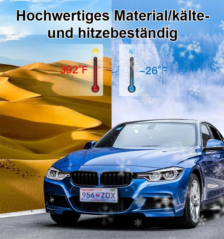 Vernebelter amerikanischer Kennzeichenhalter für Autos