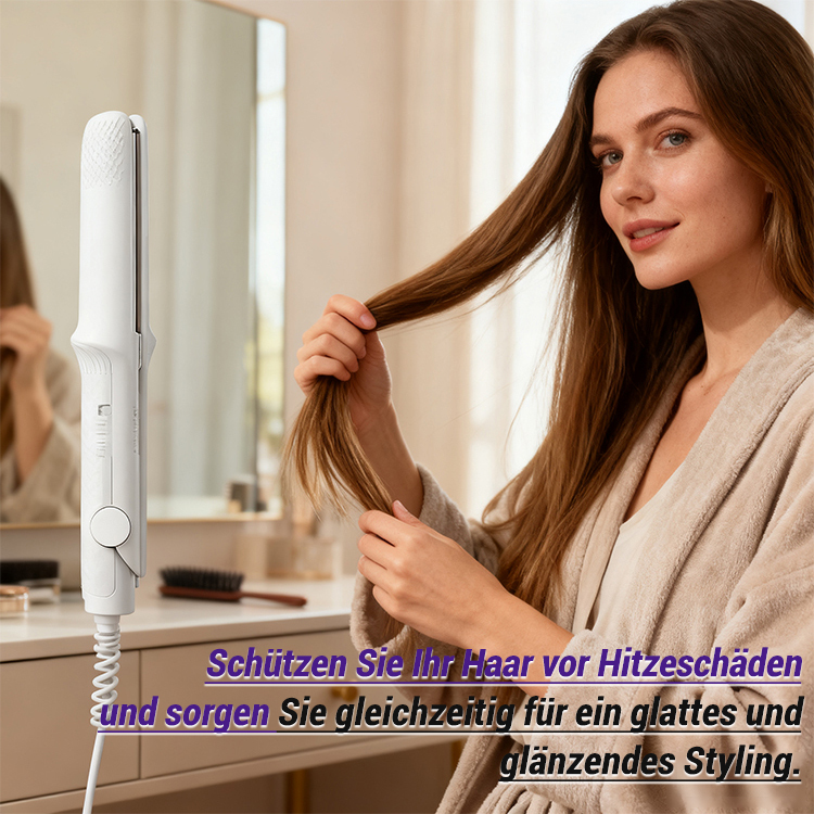 【Linke Farbe, rechte Farbe】Mini-Keramik-Glätteisen