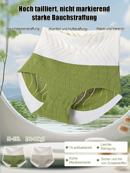 Hip Lifting High Waist Mulberry Silk Panties