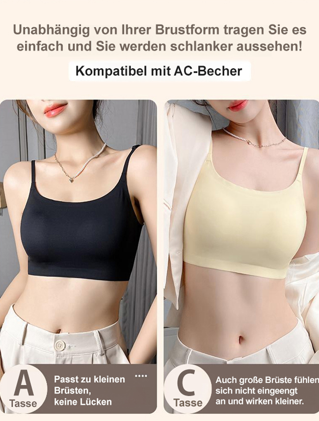 Ultradünner U-förmiger BH mit Eiskühleffekt
