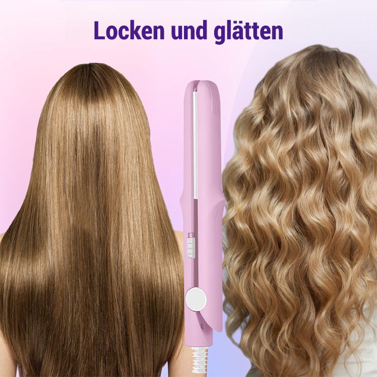 【Linke Farbe, rechte Farbe】Mini-Keramik-Glätteisen