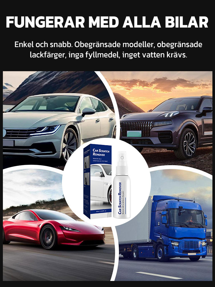 Repariert Autokratzer in 3 Sekunden, Geld zurück, wenn es nicht funktioniert
