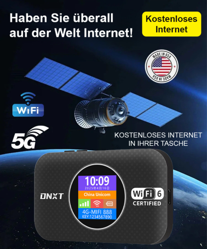 【Kostenloses Internet】Tragbares WiFi 5G