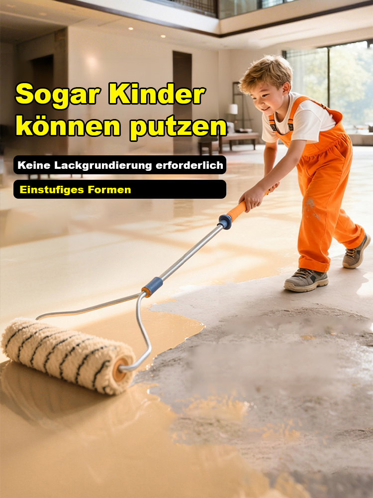 Wasserbasierte Bodenbeschichtung 3-in-1