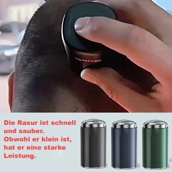 Vollständig waschbar, beenden Sie die Rasur in 3 Sekunden 