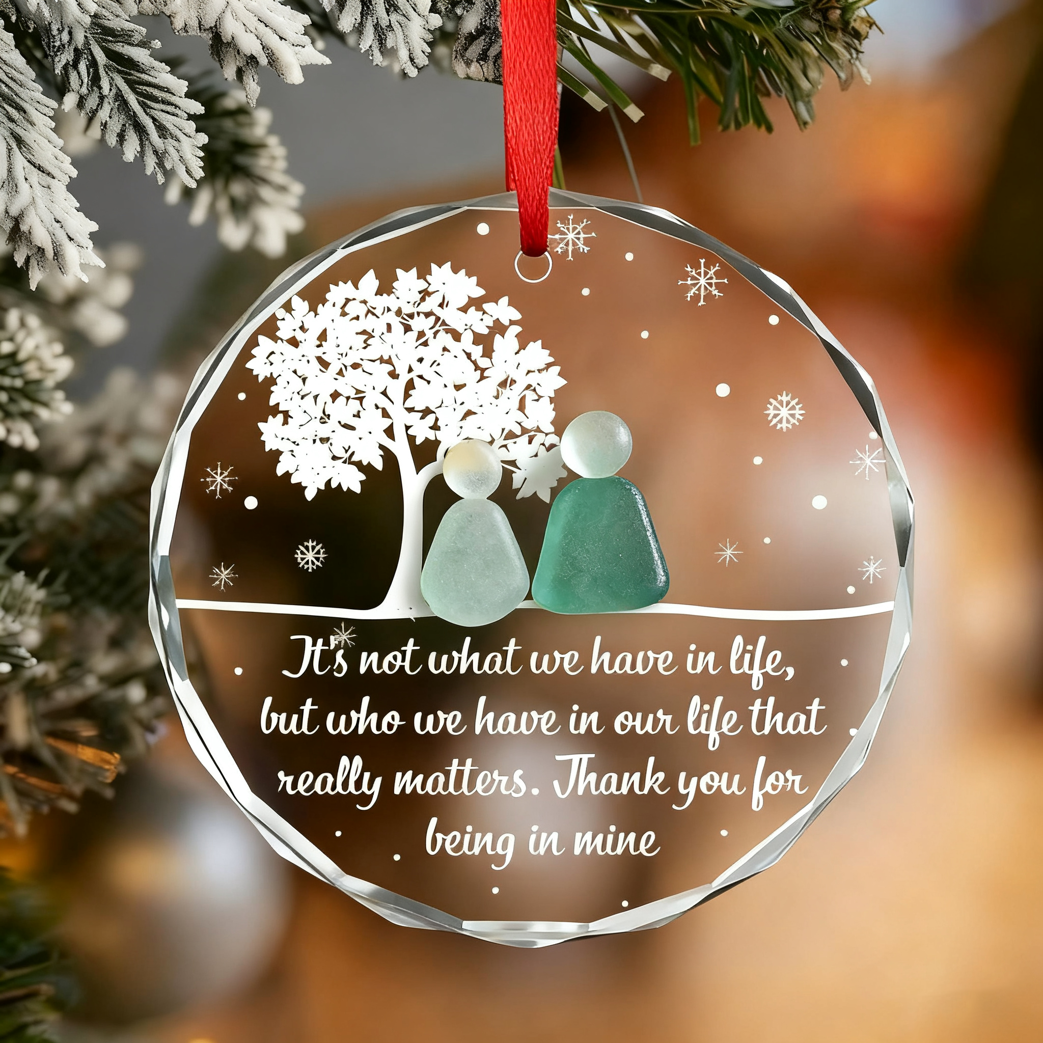 Handcrafted Sea Glass Friendship Keepsake