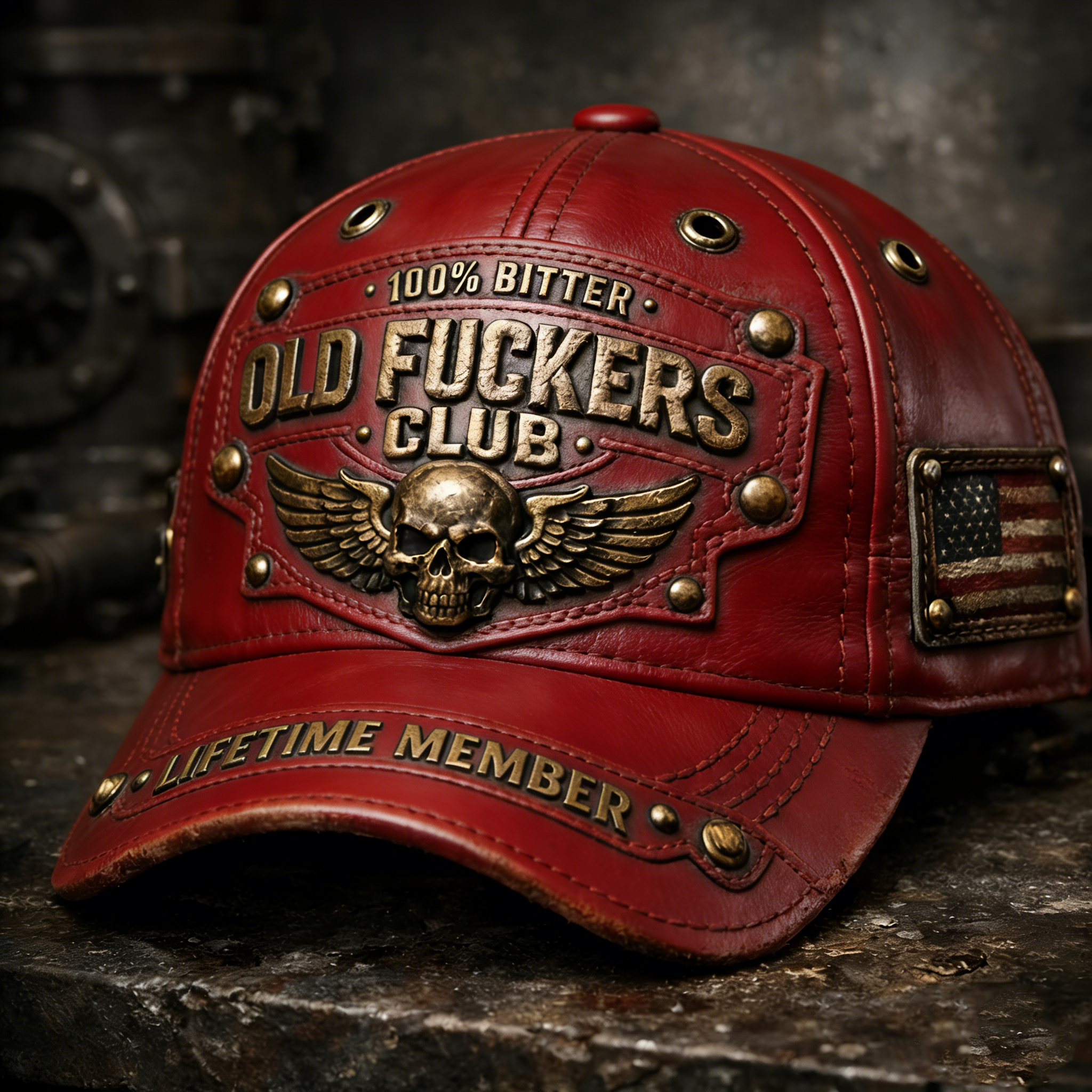 Vintage "Old Club" Lifetime Member Cap