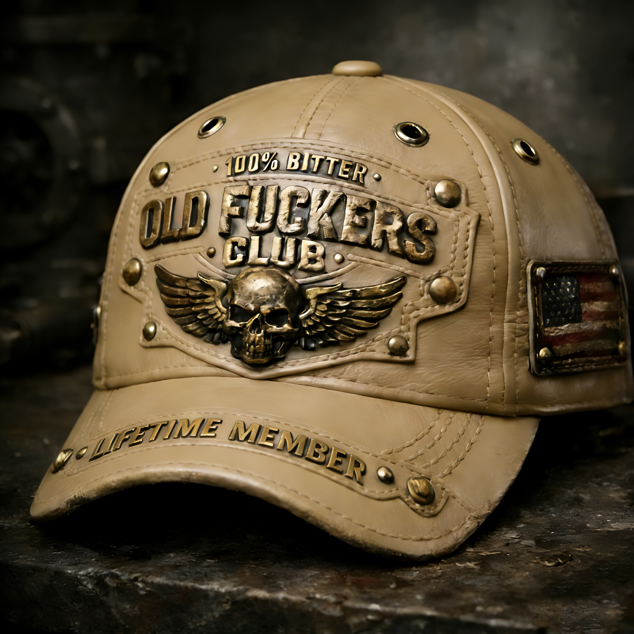 Vintage "Old Club" Lifetime Member Cap