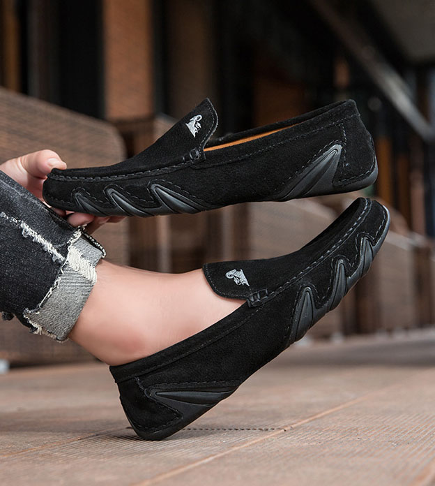 Last day 70% off 🔥⏱️Christmas sale⏱️🔥Men's genuine slip-on loafers