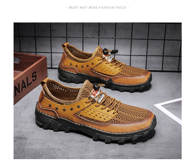 ⏰Last day 40% off - 2025 hot selling men's casual breathable non-slip orthopedic walking shoes