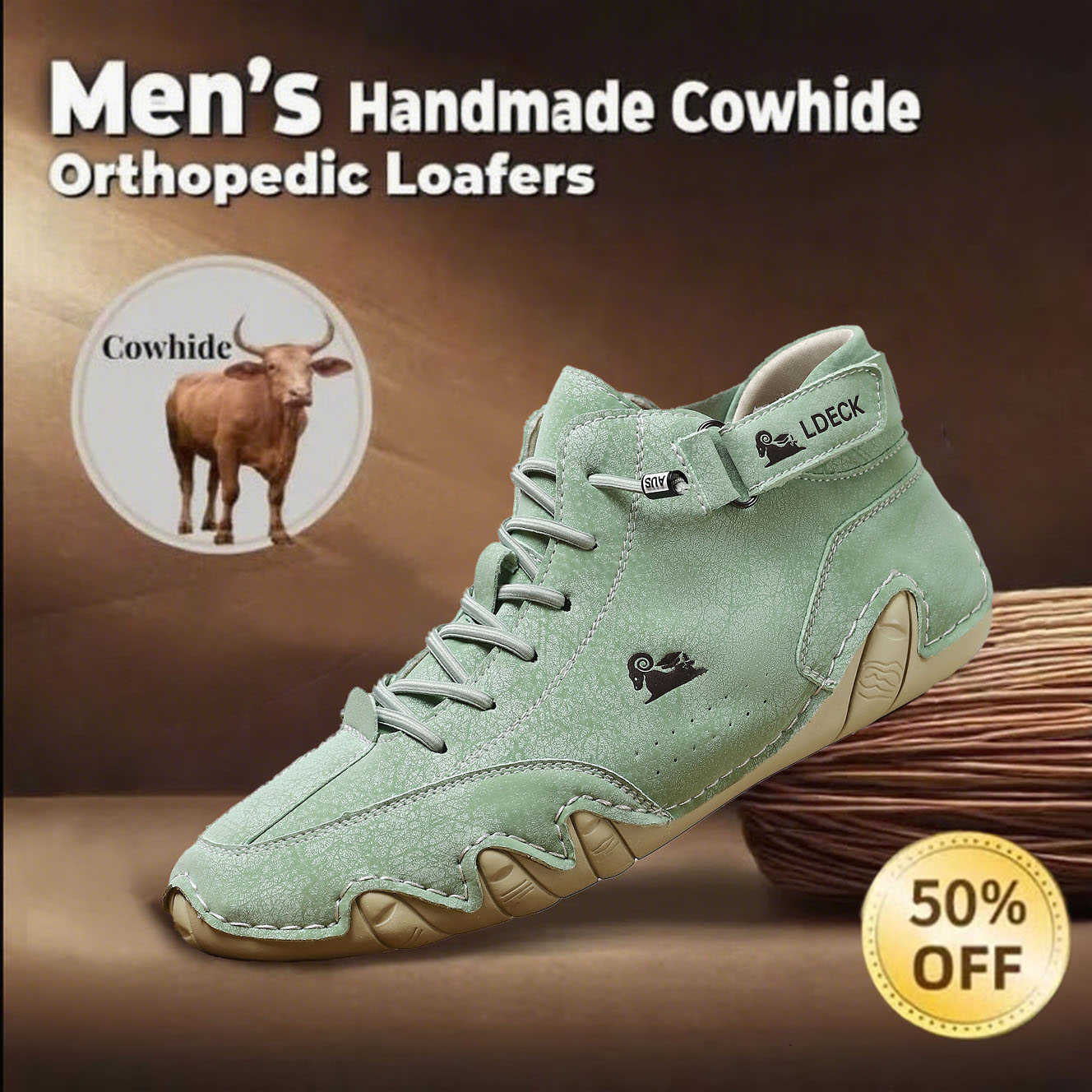 🔥Today 70% off🔥 Unisex Waterproof Fashion Orthopedic Shoes with Arched Foot Support