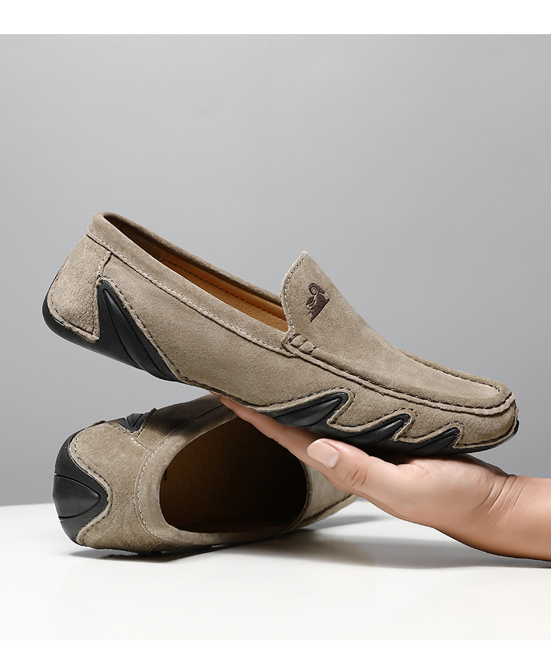 Last day 70% off 🔥⏱️Christmas sale⏱️🔥Men's genuine slip-on loafers