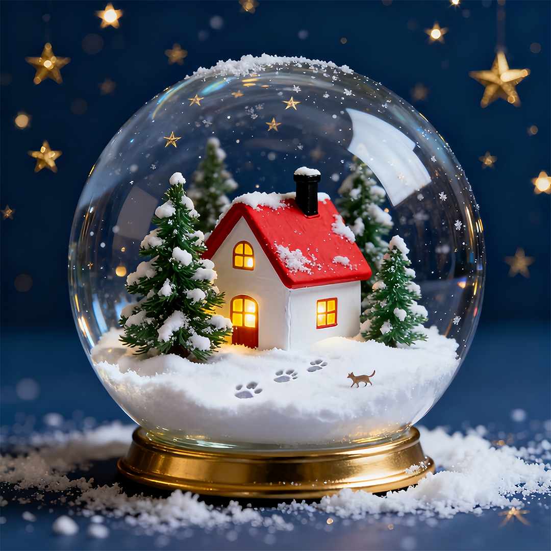 🎄 Santa Claus Snow Globe – Bring Christmas Magic Home!