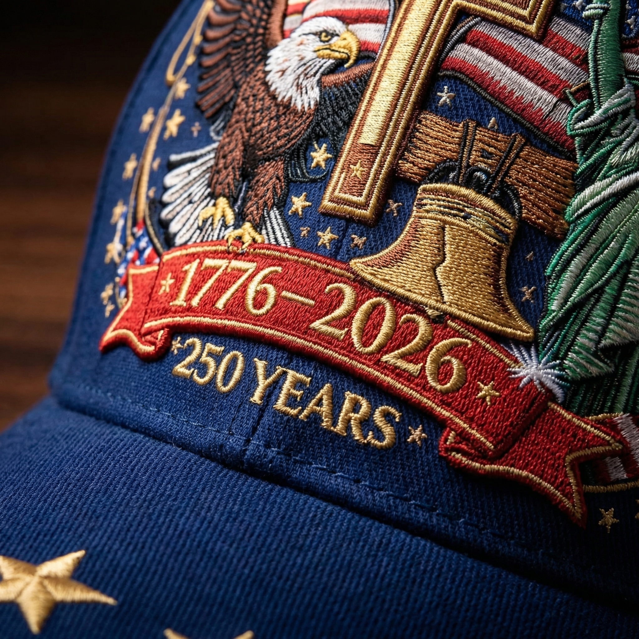 Celebrating America 250th Anniversary Baseball Cap (1776–2026)