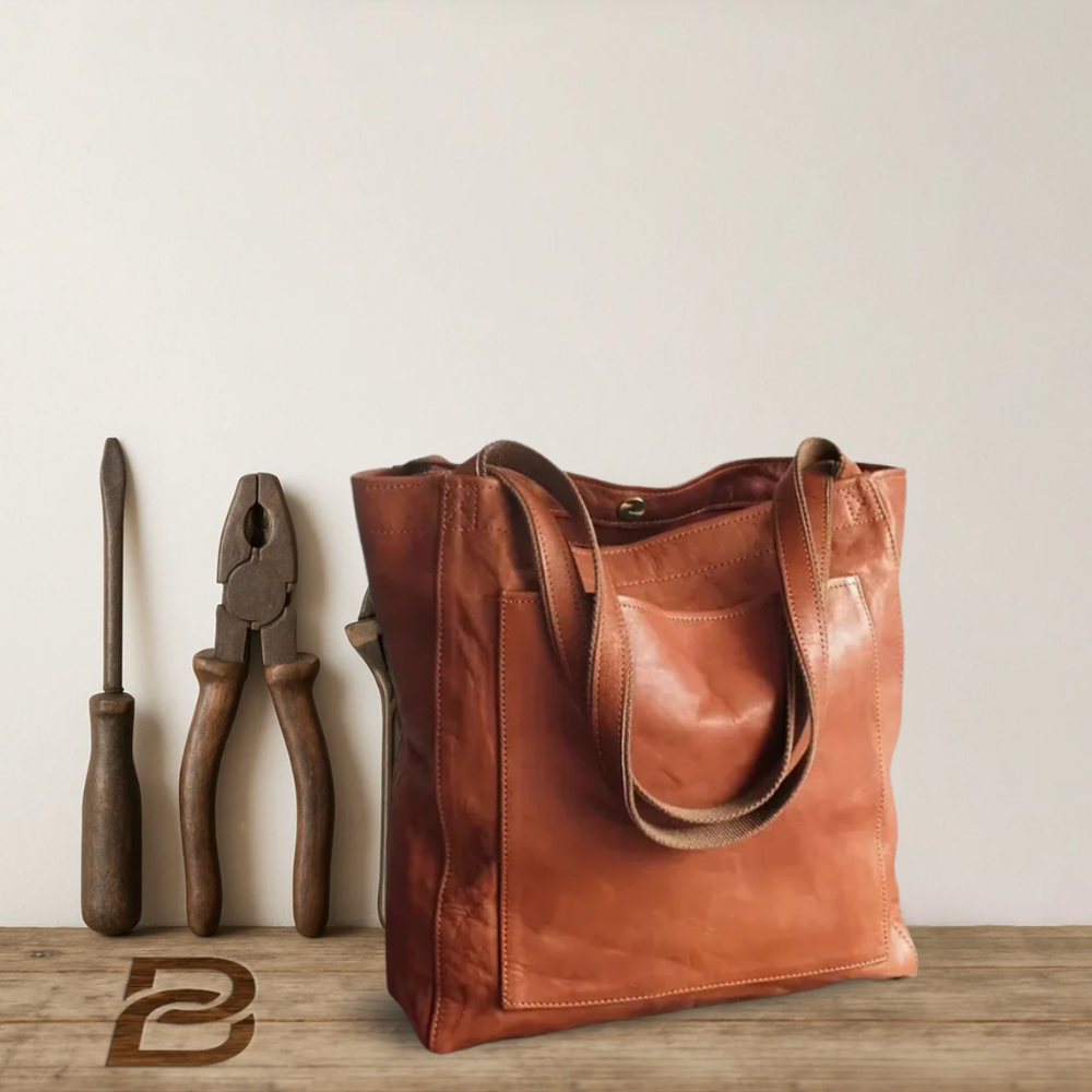 Vintage leather bag - My last collection