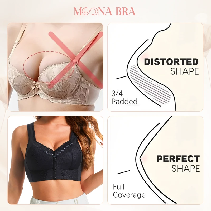 LAST DAY SALE 50% OFF - Front Closure Breathable Bra for Seniors