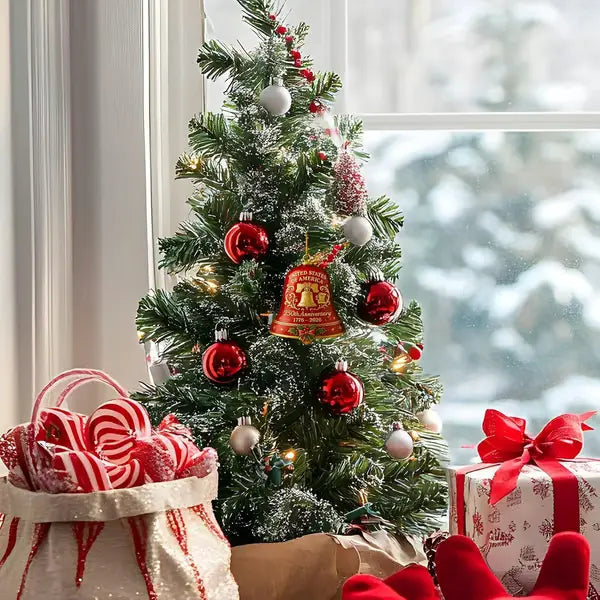 🔥United States 250th Anniversary Bell Ornament