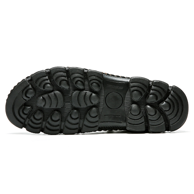 (⏰LAST DAY-50% OFF🛒)Men's Handmade Leather Orthopedic Shoes Durable Non-slip Anti-puncture Hiking Shoes