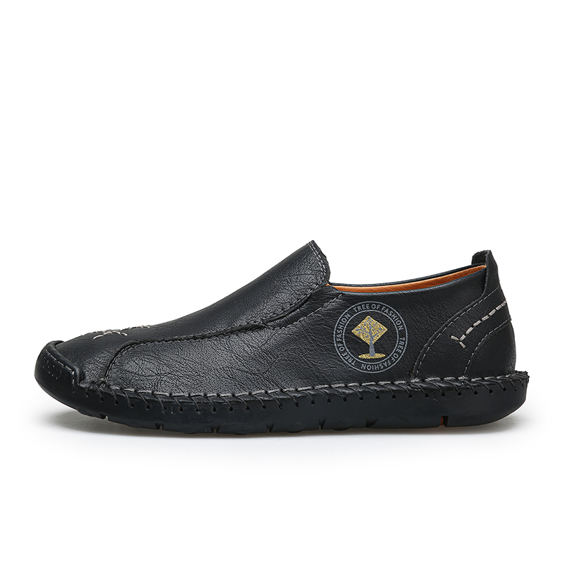 Next-Level Quality 🚀Men's Genuine Leather Loafers – Handcrafted, Slip-On, Anti-Slip Sole, Comfortable & Durable