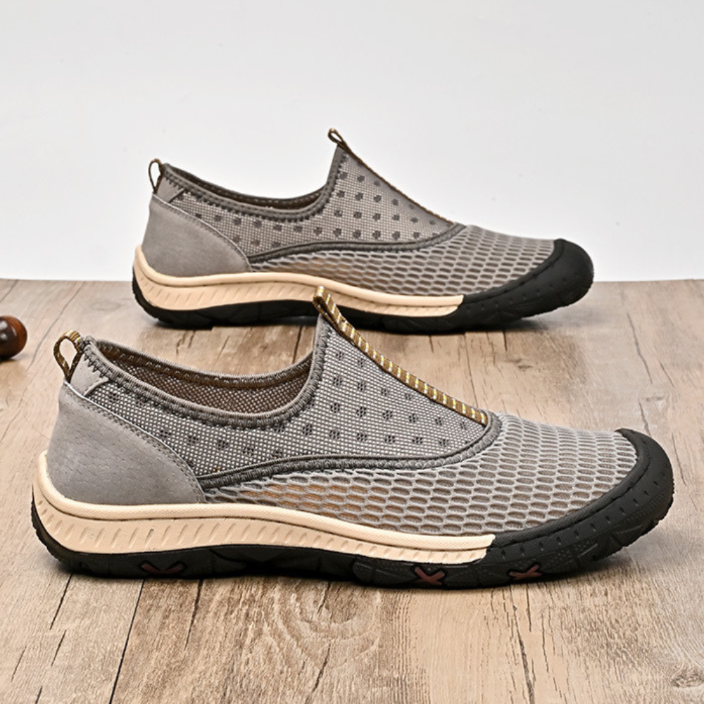 Breathable Comfortable Mesh Slip-On Orthopedic Outdoor Shoes