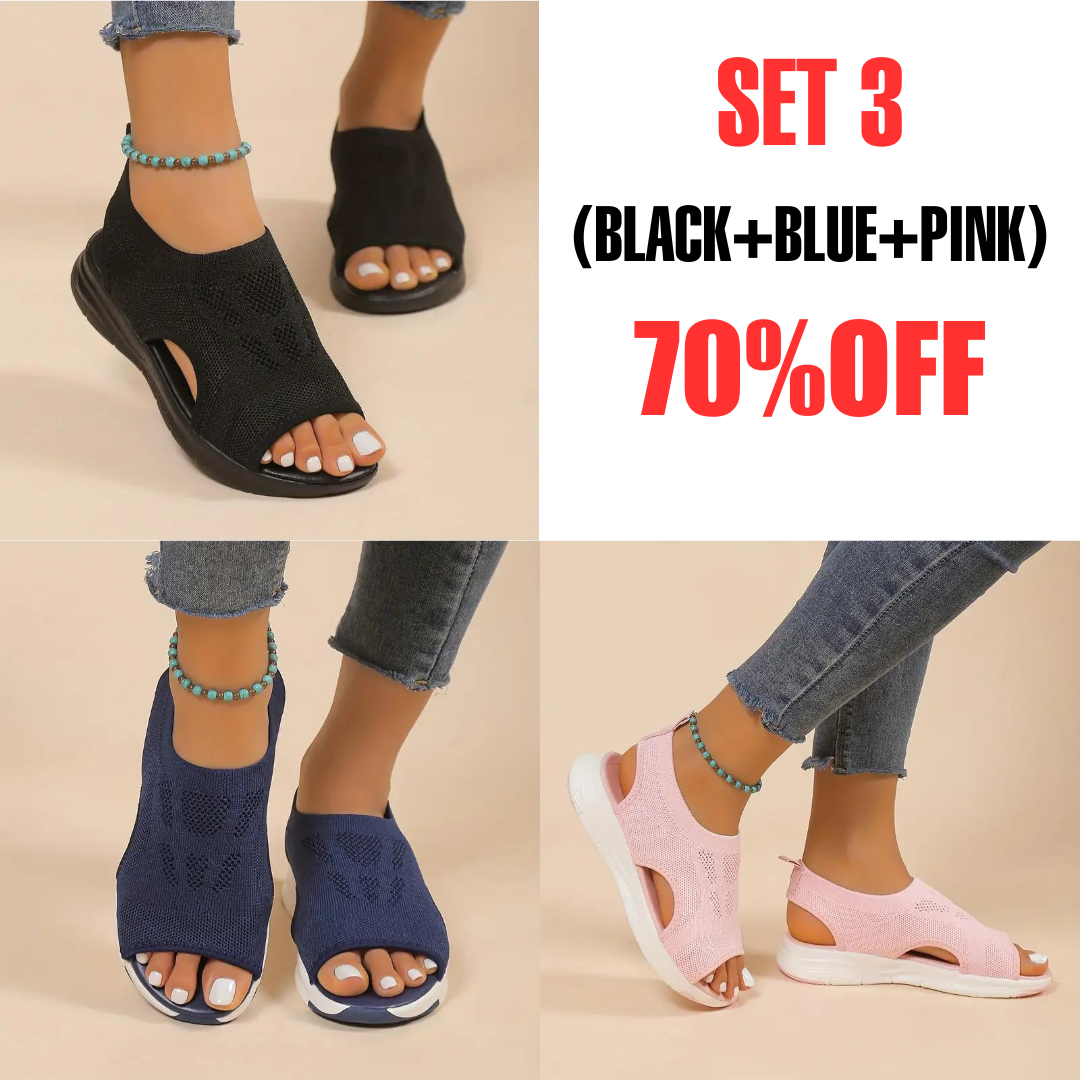 🔥Special Summer Sale🔥- PREMIUM  Orthopedic Mesh Breathable Hollow Comfortable Sandals